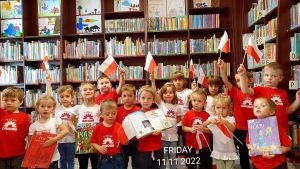 Obchody Narodowego Święta Niepodległości w karwińskiej bibliotece