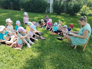 Akcja czytelnicza w naszym przedszkolu.