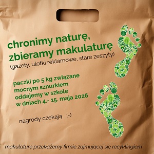 Zbiórka makulatury.