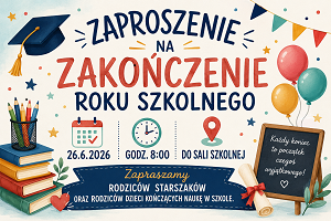 Zakończenie roku szkolnego 2025/26